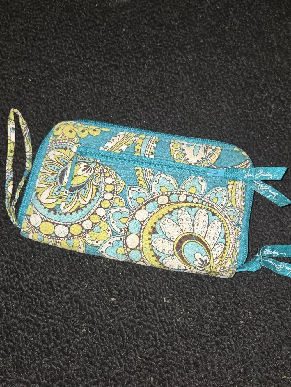 Vera Bradley Peacock Wallet Wristlet